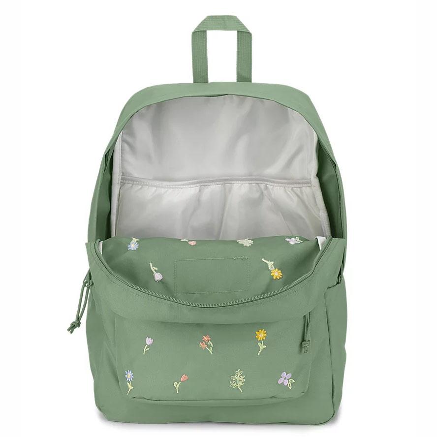 Sac à Dos Ordinateur JanSport SuperBreak? Plus Vert | RNY-70318464